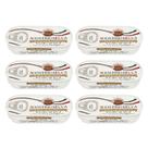 Pack c/ 6 Filé de anchova Lata 56g alici italiano em azeite Agostino Recca Pack c/ 6 Filé de anchova Lata 56g alici italiano em azeite Agostino Recca