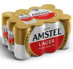 Pack Cerveja Lager Puro Malte Lata 269Ml 12 Unidades Amstel