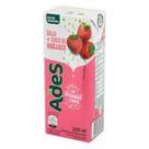 Pack com 06 Suco de Soja com Morango Ades 200ml
