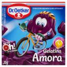Pack com 10x Gelatina Amora Dr.Oetker 20g