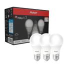 Pack com 3 Lâmpadas Led Bulbo Pera 15W E27 1300 Lumens Branco Frio 6500K Bivolt BR1300-B - Avant 335441473