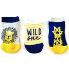 Pack Com 3 Meias Estampadas de Bebê Menino Basic+