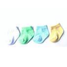 Pack com 4 Pares Lisos Bebê Menino Basic+