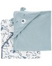 Pack de 2 Toallas para Bebé con Capucha Carter's 74x74 cm Algodón Suave