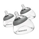 Pack de 3 Biberones NANOBÉBÉ Nanobebe para Bebé 150 ml Gris Anticólico Pack de 3 Biberones NANOBÉBÉ Nanobebe para Bebé 150 ml Gris Anticólico