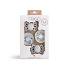 Pack de 4 Chupetes FRIGG para Bebés de 0-6 Meses sin BPA