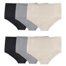 Pack de 6 Bombachas de Microfibra para Mujer Fruit of the Loom - Colores Surtidos