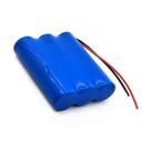 Pack de baterias 18650 li-ion 3.7v 7.2a c/ rabicho 2 fios (3 celulas)