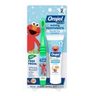 Pack de Pasta Dental Sin Fluor y Cepillo de Dientes para Niños Orajel Kids Elmo