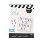 Pack Letras para Lightbox blue 100un Heidi Swapp