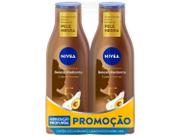 Pack Loção Corporal Desodorante Hidratante Cuidado Intenso 5 Óleos 400ml Nivea