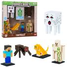 Pack minecraft 6 mini figuras sortidas - multilaser