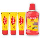 Pack Promocional Carmed Cereja 3 Gel dental e 1 Enxaguante Pack Promocional Carmed Cereja 3 Gel dental e 1 Enxaguante