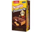 Paçoca com Cobertura de Chocolate Santa Helena - Paçoquita Chocoberta 24 Unidades 18g Cada