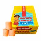 Paçoca Rolha Zero Açúcar Mandubim (Cx c/ 20 un de 15g)