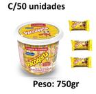 Paçoquita Rolha Pote C/50un 750gr Santa Helena