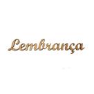 Pacote 10 Aplique Palavra Lembrança P/ Decoração 18cm Mdf Madeira Cru Pacote 10 Aplique Palavra Lembrança P/ Decoração 18cm Mdf Madeira Cru