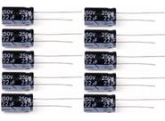 Pacote 10 Peças Capacitor P/corneta 22x250v Automotivo