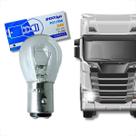 Pacote 100 Lâmpadas Halógenas 24V 21/5W 1034 BAY15D 2 Polos
