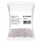 Pacote 100x unidades Conector Macho CAT6 RJ45-112 Fortrek