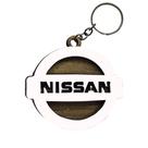 Pacote 20 Chaveiros 3d Marca Nissan com Argola 4cm Mdf Madeira Decorada