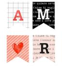 Pacote 5 Aplique Decoupage Bandeirinhas Amor Apm3-287 em Mdf 3cm Litoarte Pacote 5 Aplique Decoupage Bandeirinhas Amor Apm3-287 em Mdf 3cm Litoarte