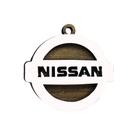 Pacote 50 Chaveiros 3d Marca Nissan 4cm Mdf Madeira Decorada