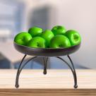 Pacote 9 Frutas Artificiais Maçã Verde para Decoração Temática: Duradouras e Sem Cheiros