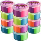 Pacote a granel Bouncing Putty Bedwina Neon com 12 unidades para crianças