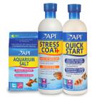 Pacote Aquarium Starter Bundle Pack API Quick Start/Stress Coat/Salt