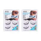Pacote Ardell Deluxe de cílios postiços 120 Demi 2 pares x 2 pacotes