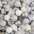 Pacote Ball Pit Balls Heopeis de 100 estrelas e redondos sem BPA