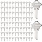 Pacote Blank Key Blanks com 100 chaves SC4 de cobre não cortadas
