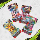 Pacote Booster Blister Unitário com 6 Cartas Pokémon Mega Evolução ME04 Caos Ascendente Pacote Booster Blister Unitário com 6 Cartas Pokémon Mega Evolução ME04 Caos Ascendente
