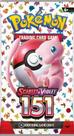 Pacote Booster Pokémon Scarlet & Violet 151 com 10 cartas
