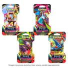 Pacote Booster Unitário Pokémon Fogo Fantasmagórico com 6 Cartas Modelo Sortido 10193 35674 - Copag