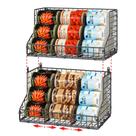 Pacote Can Rack Organizer JKSmart, empilhável para armazenamento em despensa