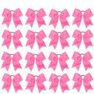 Pacote Cheer Hair Bows OAOLEER de 8 polegadas com 16 para meninas