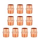 (Pacote com 10) Adaptador macho de cobre EFIELD C x MNPT de 3/4 polegadas (Pacote com 10) Adaptador macho de cobre EFIELD C x MNPT de 3/4 polegadas