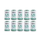 (PACOTE COM 10) Bateria de lítio Saft LS-14250 1/2 AA 3,6 V 1100mAh