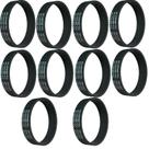 Pacote com 10 correias de vácuo originais de substituição OEM Kirby 301291G Pacote com 10 correias de vácuo originais de substituição OEM Kirby 301291G