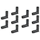(Pacote com 10) Encaixe de expansão EFIELD Poly PPSU Pex-A, 19 mm x 19 mm, cotovelo de 90 graus (Pacote com 10) Encaixe de expansão EFIELD Poly PPSU Pex-A, 19 mm x 19 mm, cotovelo de 90 graus