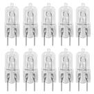 Pacote com 10 lâmpadas G8 20W 120V Halogênio T4 JCD Bi-Pin 20W