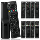 Pacote com 10 unidades de substituição universal do controle remoto de TV Saysurey, compatível com todas as TVs inteligentes, LED, LCD, HDTV, série 3D para casas de repouso de hotéis de motel