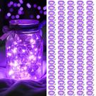 Pacote com 100 LED Fairy Lights AIKEI, operado por bateria, roxo