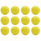 Pacote com 12 bolas de lacrosse STX Official Yellow
