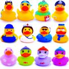 Pacote com 12 brinquedos de banho Yomwet Rubber Ducks, moscas flutuantes infantis