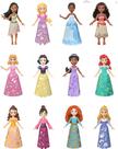 Pacote com 12 Brinquedos Mattel Princesas Disney - Ultimate Princess