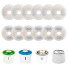 Pacote com 12 filtros de fonte de água Cat para Catit Triple Action Pacote com 12 filtros de fonte de água Cat para Catit Triple Action