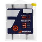 Pacote com 12 Overgrips Babolat VS branco